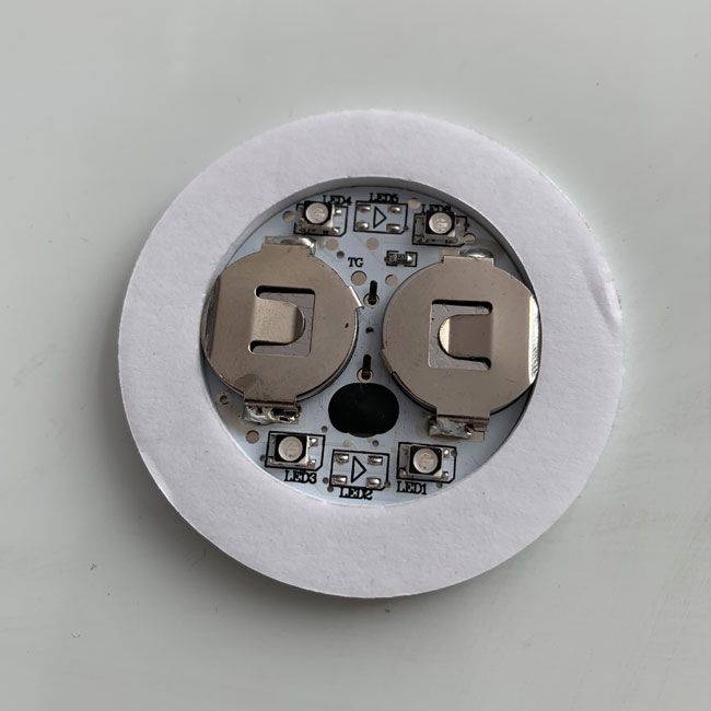 Flessen LEIDENE Stickerlichten met 4 niet Brandbare de Grootte van LEDS 4.5cm×48cm 0