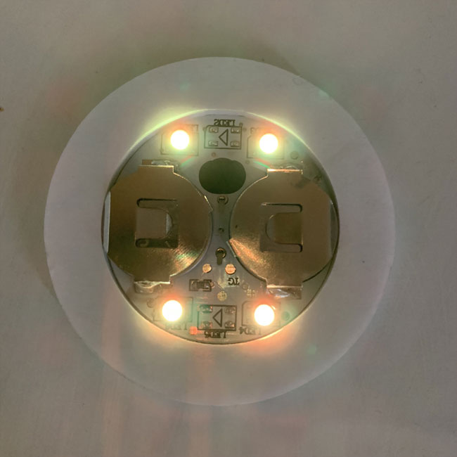 Flessen LEIDENE Stickerlichten met 4 niet Brandbare de Grootte van LEDS 4.5cm×48cm 9