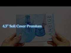 4.3 inch softcover video brochure