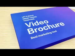 7 inch hardcover video brochure