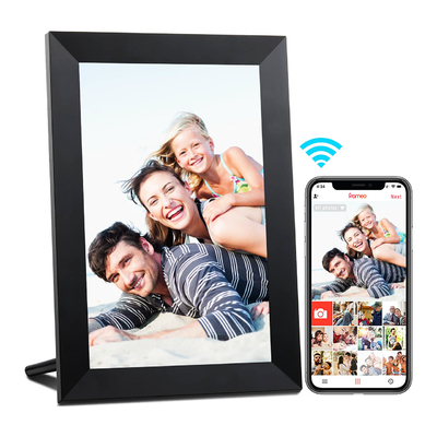 De auto roteert IPS Digitaal Aangepast de Fotokader van Touch screenwifi