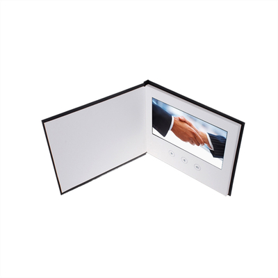 LCD DIY recordable videocertificaat van het Geheugence ROHS van groetkaarten 128MB