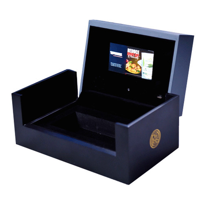 De Giftvakje Zwart 7inch 256MB van het presentatielcd Scherm Videogeheugen voor herinnering