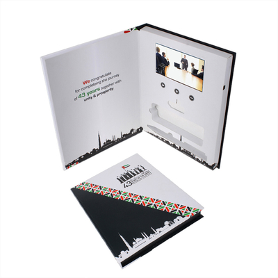 Groetlcd Videoomslag voor uitnodiging 148×210mm grootte256mb Geheugen